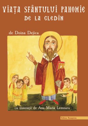 Viața Sfântului Pahomie de la Gledin - copertă cartonată,  interior policromie